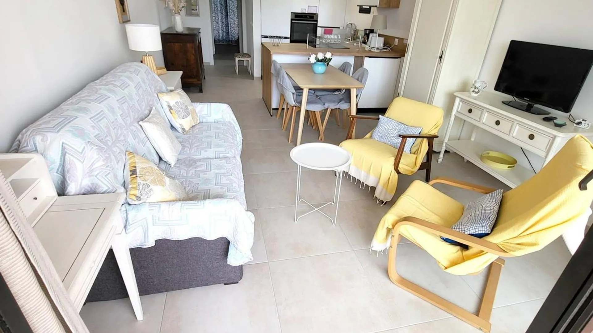 Appartement T2 Renove Avec Balcon A 200M Des Plages - Fr-1-316-346 Six-Fours-les-Plages Frankrig